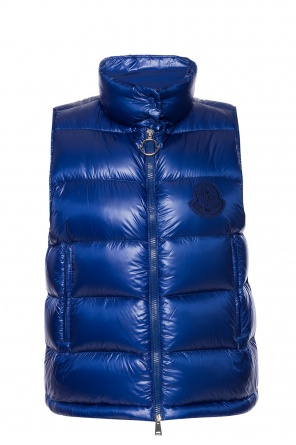 'helsinki' quilted down vest with logo, zdjęcie 1 'helsinki' quilted down vest with logo od Moncler